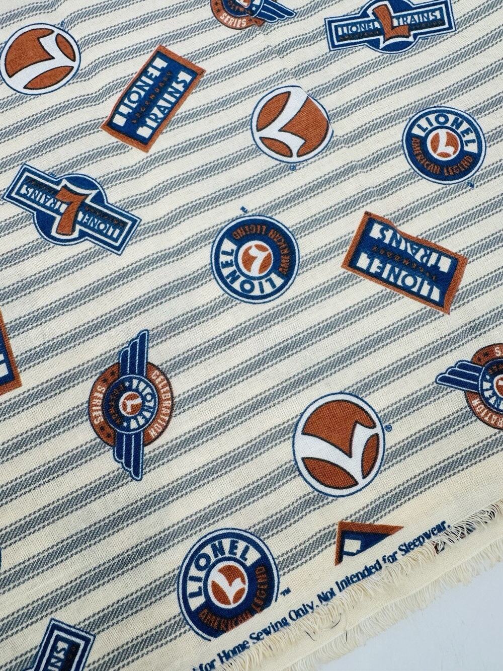 Lionel Trains Cotton Fabric Springs Industries Quilting Vintage! HTF over 2 yds